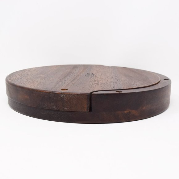 Macys Cellar Cheese Board Set Charcuterie Acacia Wood 3 Knives Party Appetizer - Picture 16 of 16